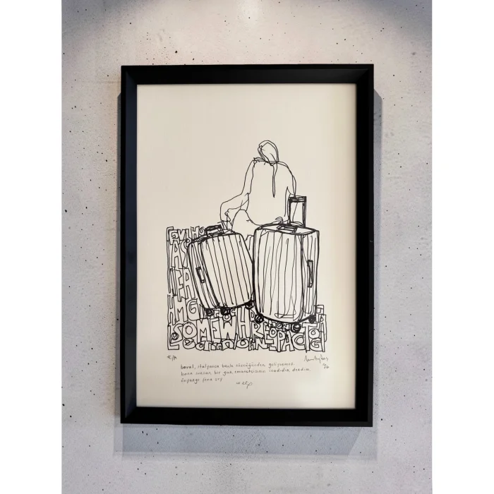 Bavul Fine Art Baskı - 3