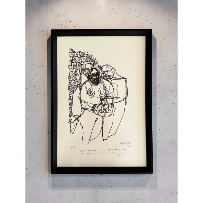 Ince Sızı Fine Art Baskı - 3