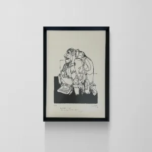 Lacivert Fine Art Baskı - 2