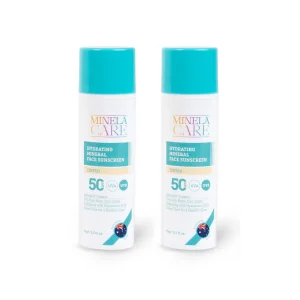 Hydrating Organic Mineral Tinted Face Sunscreen SPF50 2x70gr - 1