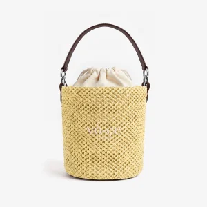 Butter Yellow Bucket Bag - 3