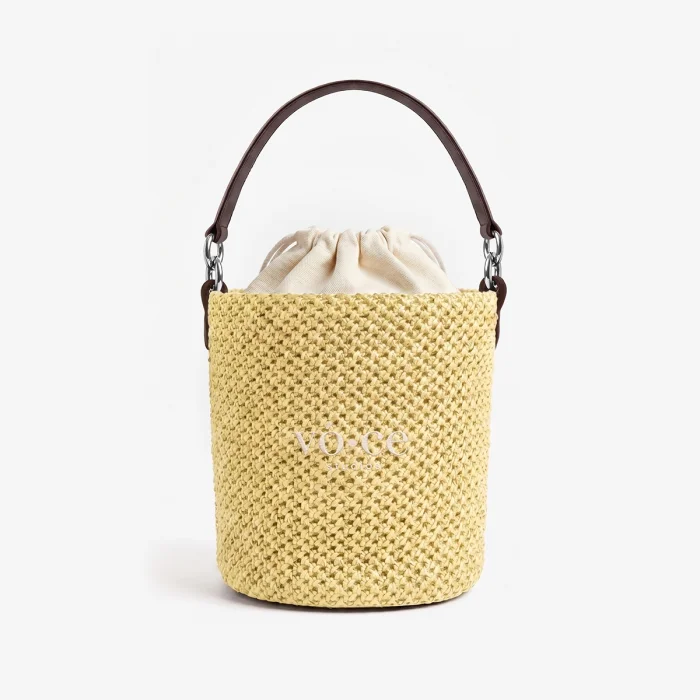 Butter Yellow Bucket Bag - 3