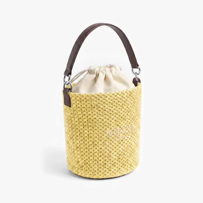 Butter Yellow Bucket Bag - 2