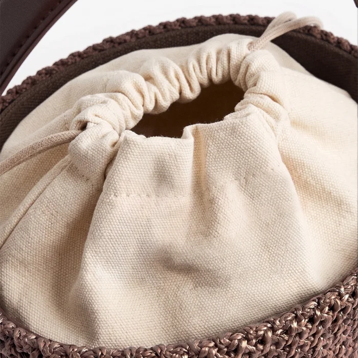 Mocha Bucket Bag - 4