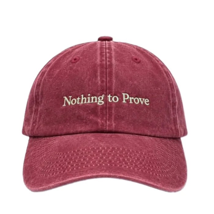 Nothing To Prove Eskitme Bordo Şapka - 2
