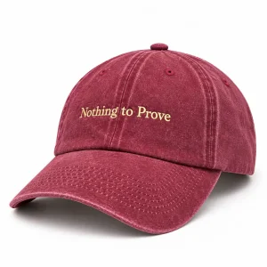 Nothing To Prove Eskitme Bordo Şapka - 1