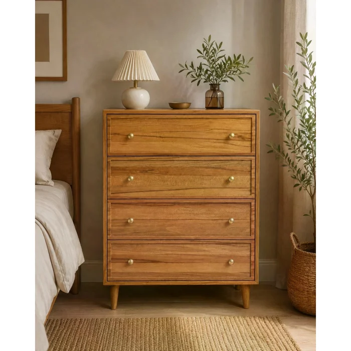 Levi Solid Beech Dresser - 2