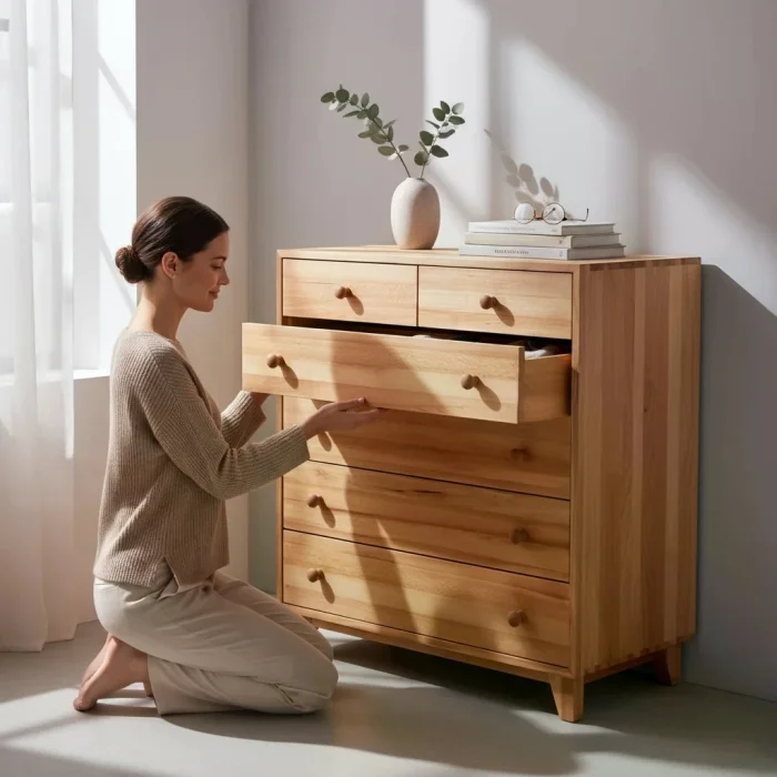 Salt Solid Beech Dresser - 2