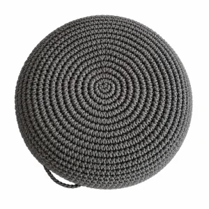 Handmade Knit Pouf - 1