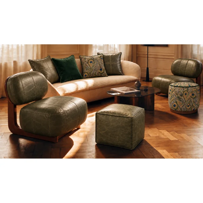 Forma N°1 Tan Leather Armchair - 4