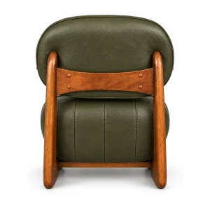 Forma N°1 Tan Leather Armchair - 3