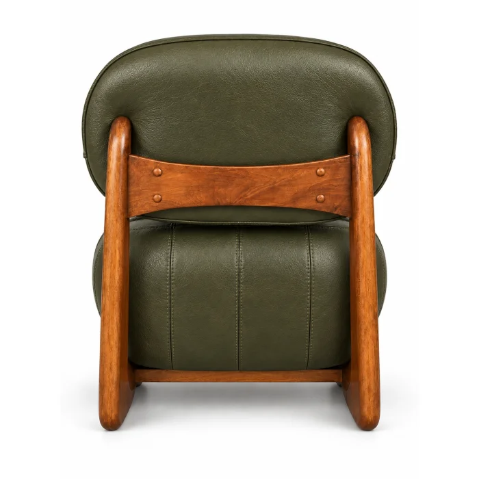 Forma N°1 Tan Leather Armchair - 3