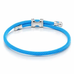 Gümüş Baby Blue Luck Bracelet - 2