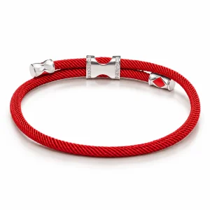 Silver Lucky Red Bracelet - 3