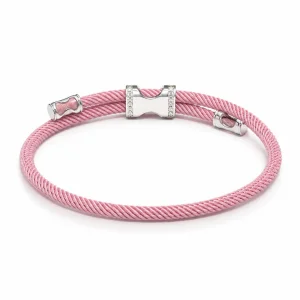Gümüş Luck Pembe Bracelet - 2