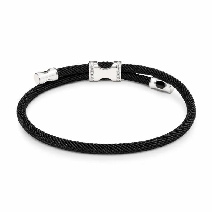 Gosi Sterling Silver Black Luck Bracelet - 2