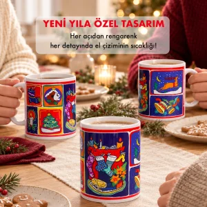 New Year Series Special Design Porcelain Mug 330ml - 12