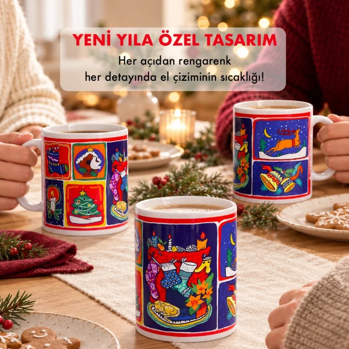New Year Series Special Design Porcelain Mug 330ml - 12