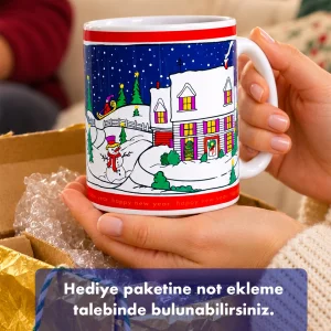 Special Design New Year Porcelain Mug 330ml - 11