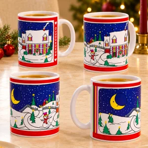 Special Design New Year Porcelain Mug 330ml - 10