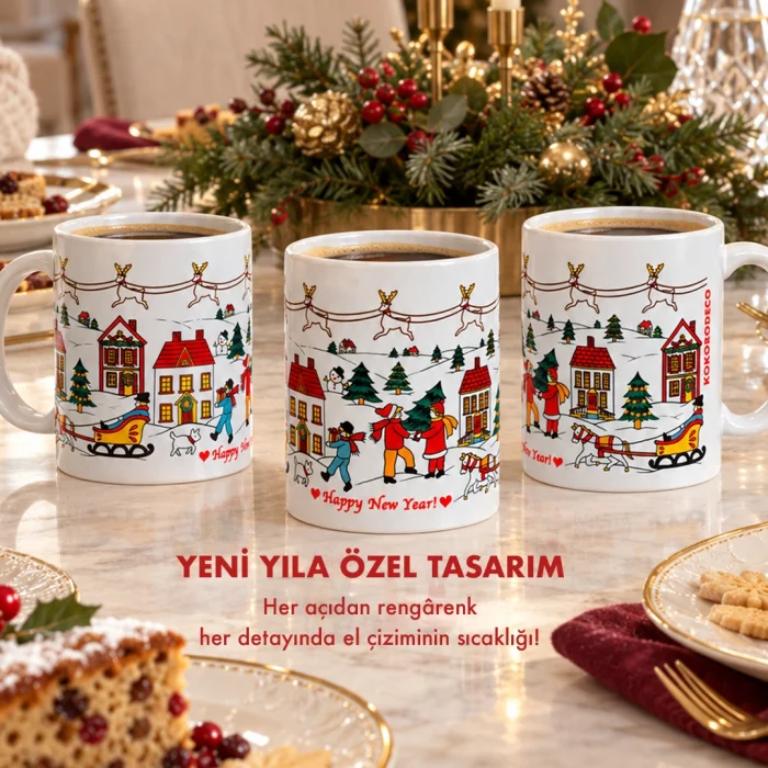 New Year Special Edition Porcelain Mug - 6