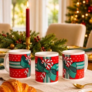 Christmas Series Special Design Porcelain Mug 330ml - 6