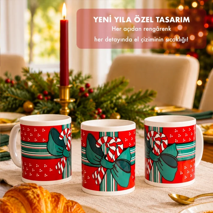 Christmas Series Special Design Porcelain Mug 330ml - 9
