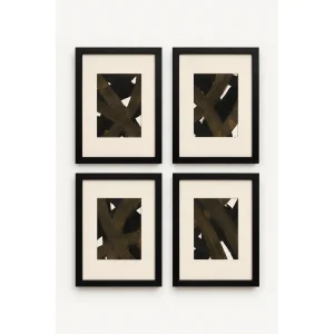 4 Mühür Handmade Painting Set of 4 - 1