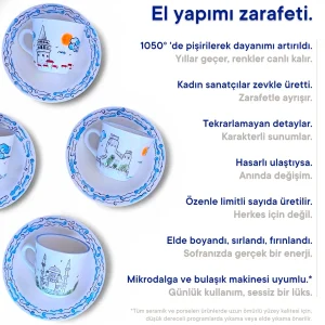 Kız Kulesi Fincan Seti - 7