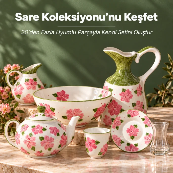 Sare Seramik Servis Tabağı - 5