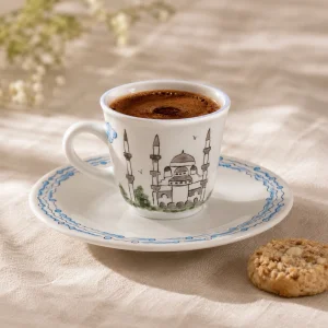İstanbul Miras Koleksiyonu Sultanahmet-Ayasofya Fincan Seti - 4